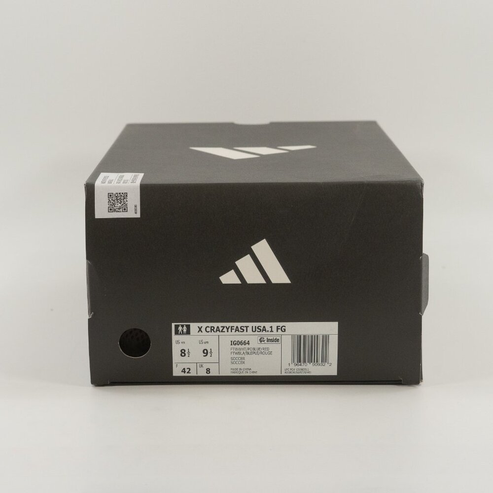 Adidas x Crazyfast.1 FG 'USA' IG0664 Soccer Cleats Multi Size - Picture 15 of 16